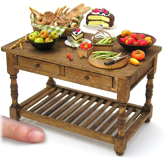 Minaiture food table by Diane Paone