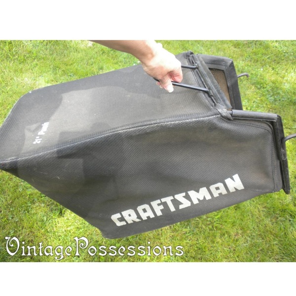 CRAFTSMAN 21" Push Lawn Mower Bag Grass Catcher 166113 | eBay